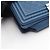 Borsa a tracolla Chanel Boy in blu - vista 8
