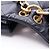 Borsa a mano Chanel Matelassé in pelle di agnello blu navy - vista 7