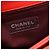 Borsa a tracolla Chanel Matelassé in pelle rossa - vista 4
