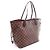 Borsa Tote Louis Vuitton Neverfull MM Damier Ebene - vista 2