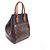 Louis Vuitton Fold Tote MM Monogram Noir Wine Cream - vista 2