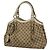 Borsa Gucci Sukey beige in tela GG e pelle