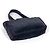 Borsa a mano Chanel in pelle blu navy - vista 2