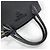 Borsa a mano Prada in pelle Saffiano nera - vista 5