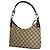 Borsa a tracolla Gucci in tela GG marrone