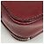 Pochette Prada en cuir Saffiano rouge - vue 3