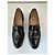 Mocassini Gucci in pelle nera con fibbia Double G - vista 3