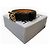 Loewe Anagramm Ledergürtel Schwarz Gold - Ansicht 17