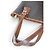 Céline Celine Borsa Cabas Macadam Monogramma Pelle Marrone - vista 15