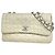 Borsa a tracolla Chanel in pelle avorio