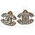 Chanel Coco Mark Clip-Ohrringe