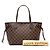 Borsa Tote Louis Vuitton Damier Neverfull PM - vista 7