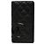 Cartera bi-fold Chanel Cambon Line de piel negra