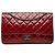 Chanel Matelassé Double Flap Vintage Schultertasche mit Kette
