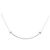 Pendente Tiffany & Co. T Smile Oro Bianco 18K Small - vista 2