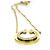Pendente Tiffany & Co. T Circle in oro giallo 18K con diamante - vista 5