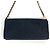 Borsa a tracolla Chanel in raso nero - vista 2