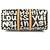 Borsa Boston Louis Vuitton Monogram Graffiti Keepall 50 - vista 5