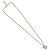 Pendente Christian Dior CD in metallo e cristalli