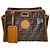 Fendi Peekaboo Defender Zucca Coated Canvas Small