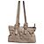 Mala Burberry Beaton em pele acolchoada bege
