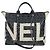 Chanel Logo Camellia Shopping Printed Coated Canvas Medium - Ansicht 2