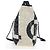 Chanel Logo Camellia Shopping Printed Coated Canvas Medium - Ansicht 3