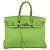 Hermès Hermes Birkin Green Clemence con Palladium Hardware 35