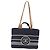 Chanel CC Shopping Denim Large