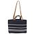 Chanel CC Shopping Denim Large - vista 2