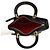 Borsa Christian Dior Lady Cannage Black - vista 6