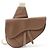 Borsa Saddle Christian Dior in pelle marrone