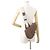 Borsa Saddle Christian Dior in pelle marrone - vista 5