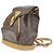 Louis Vuitton Vintage Montsouris Monogram Canvas MM - vue 3