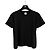 Chanel T-shirt in cotone nero con logo CC