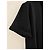 Chanel T-shirt in cotone nero con logo CC - vista 7