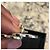 Orecchini Chanel CC Cristalli Metallo Argentato - vista 6