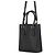 Borsa Prada Triangle in pelle Saffiano nera - vista 2