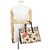 Sac cabas Louis Vuitton Monogram Raffia OnTheGo MM - vue 4