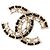 Chanel Lederbrosche