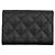 Portabiglietti Chanel in vitello nero - vista 3