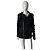 Rick Owens Giacca in Pelle Nera Biker