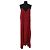 Vestido rojo de viscosa Altuzarra