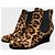 Fendi Leopard- Stiefeletten T.38 - Ansicht 3