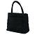 Tote Bag Chanel Medallion in velluto nero - vista 2