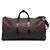 Borsa da viaggio Louis Vuitton Damier Ebene Keepall Bandouliere 55 Marrone