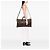 Borsa da viaggio Louis Vuitton Damier Ebene Keepall Bandouliere 55 Marrone - vista 5