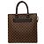 Borsa Tote Louis Vuitton Damier Ebene Venice Sac Plat GM Marrone
