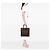 Borsa Tote Louis Vuitton Damier Ebene Venice Sac Plat GM Marrone - vista 7