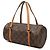 Borsa a mano Louis Vuitton Monogram Papillon 28 Marrone - vista 2